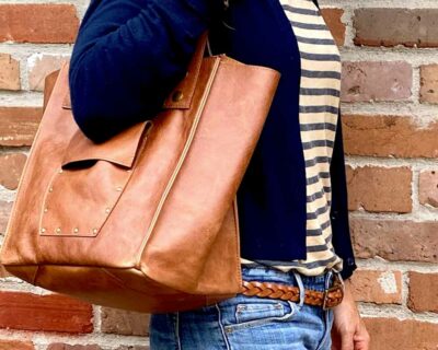 Brown Tote Bag